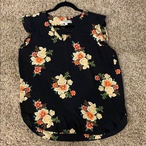 Loft Floral Blouse